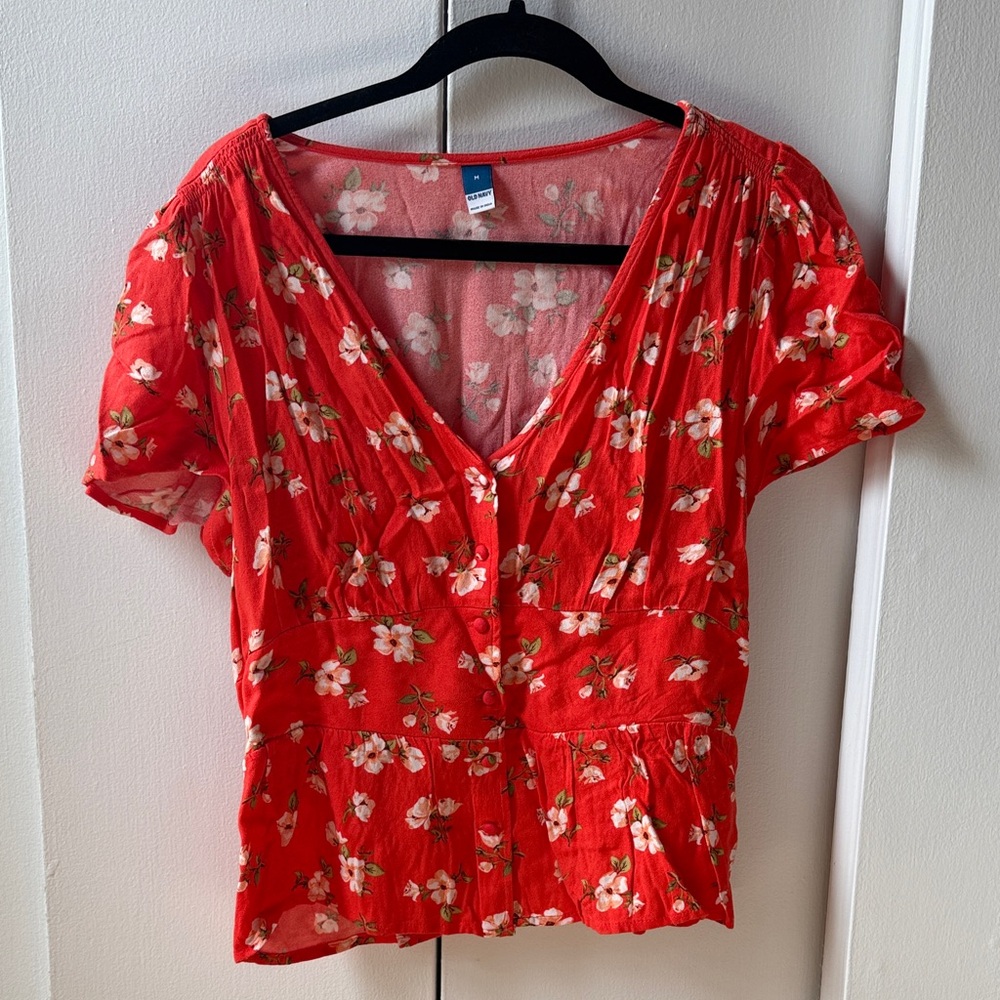 Floral Women's Top - Old Navy